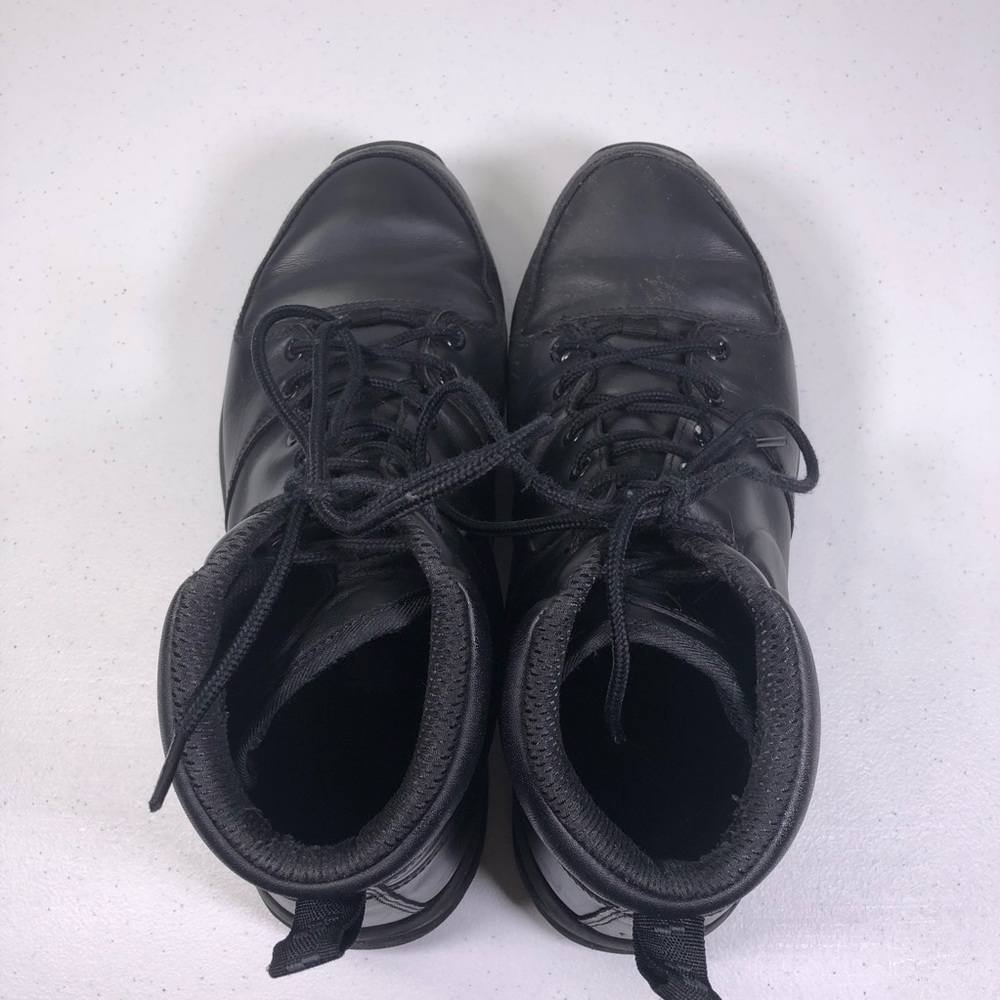NIKE ACG MENS MANOA Black LEATHER BOOTS 454350-003 - Picture 8 of 8